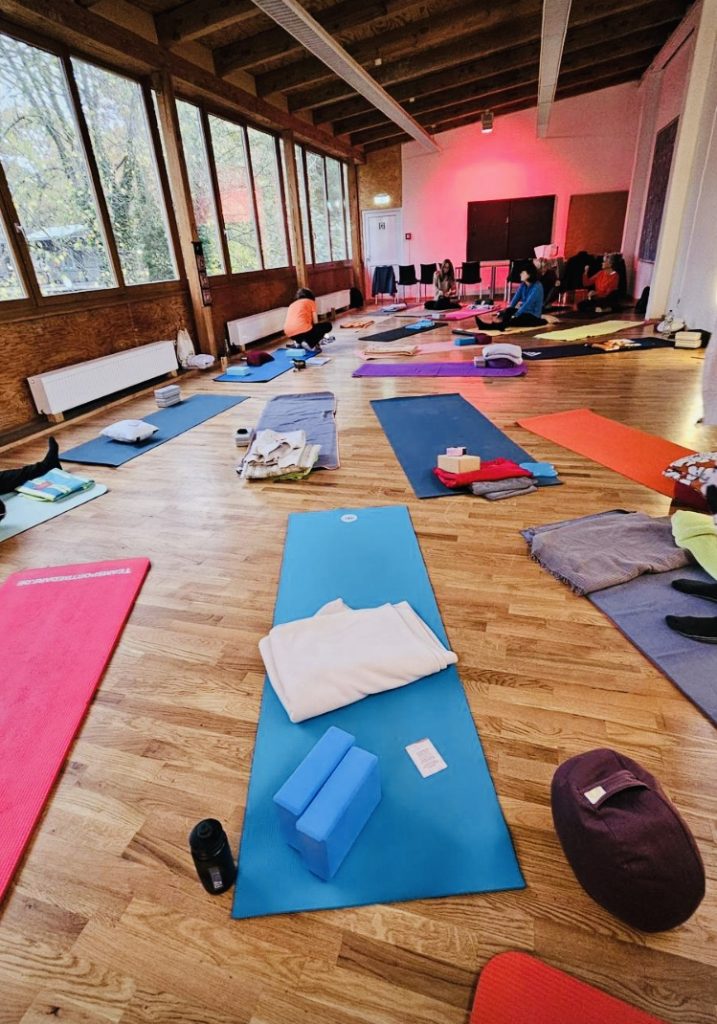 Yoga-Wochenende 2024 Yogaraum